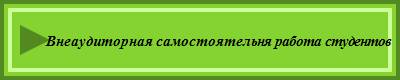 Внеаудиторная самостоятельня работа студентов